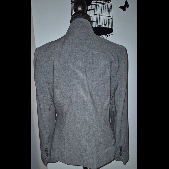 Separate Ways Grey Blazer (8) - Picture 4 of 8
